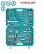 TOTAL CONJUNTO DE FERRAMENTAS COMBINADAS 137PCS  THKTHP21376 Total Herramientas Oficial