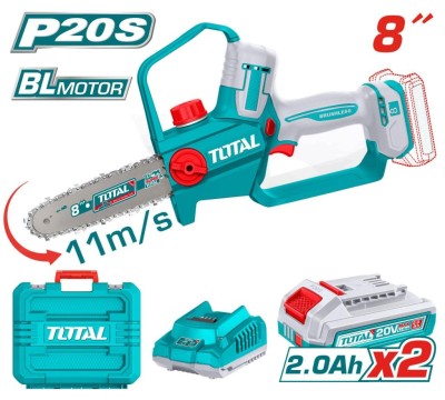 TOTAL MOTOSERRA 20V 8 TGSLI20882 Total Herramientas Oficial