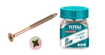 TOTAL PARAFUSO WJBS4004011 PAREDE 4.0X40MM 150 PEÇAS Total Herramientas Oficial
