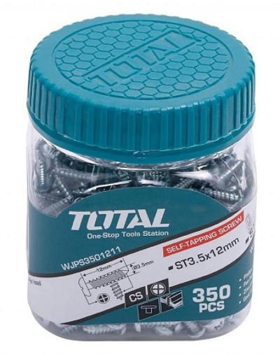 TOTAL PARAFUSO WJPS3501211 PENTRNTE 3.5X12MM Total Herramientas Oficial