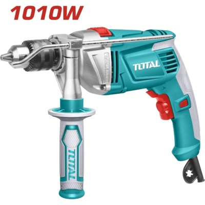 TOTAL FURADEIRA DE IMPACTO DE 1/2 COM VELOCIDADE VARIÁVEL  TG111136 1010W Total Herramientas Oficial