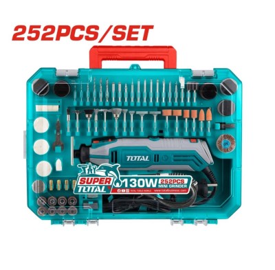 TOTAL MINI RETIFICADOR 130W 252PCS TG5133261 Total Herramientas Oficial