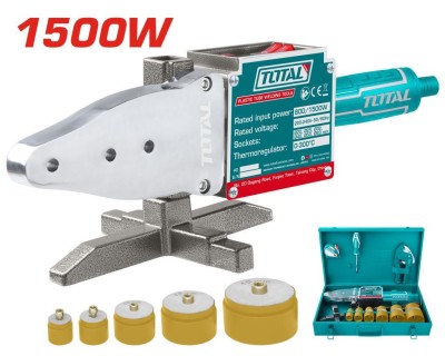 TOTAL MÁQUINA DE SOLDAR DE TUBO DE PVC  TT328151 Total Herramientas Oficial