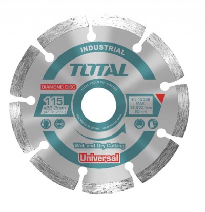 TOTAL DISCO CONCRETO TAC2111001 4X5/8 IND Total Herramientas Oficial
