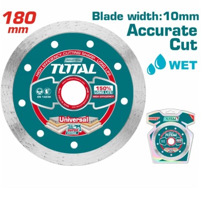  TOTAL DISCO DE DIAMANTE CONTÍNUO TAC2121801 7X7/8   IND Total Herramientas Oficial