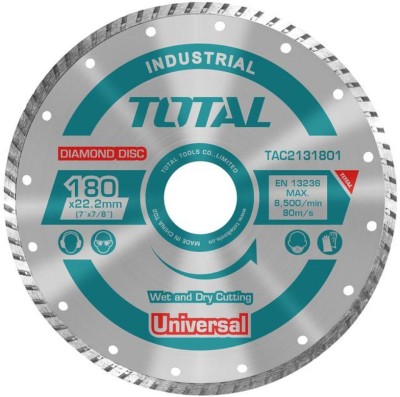 TOTAL DISCO CONCRETO TAC2131801 7X7/8   IND Total Herramientas Oficial