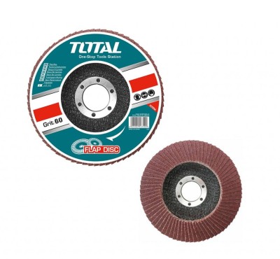 TOTAL DISCO FLAP TAC631152 115X22MM / P60 Total Herramientas Oficial