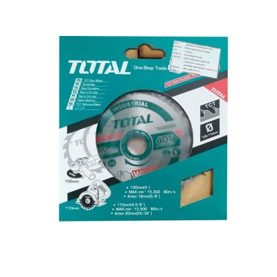 TOTAL DISCO PARA   MADEIRA TAC231255 4-1/2X40TX115M Total Herramientas Oficial
