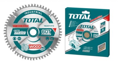 TOTAL  DISCO PARA MADEIRA TAC231413  7-1/4X60TX185M Total Herramientas Oficial