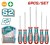 TOTAL KIT CHAVE DE FENDA 6PCS -S2 TKSDS0626 Total Herramientas Oficial
