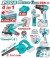 TOTAL COMBO 4PCS 20V TOSLI250993 Total Herramientas Oficial