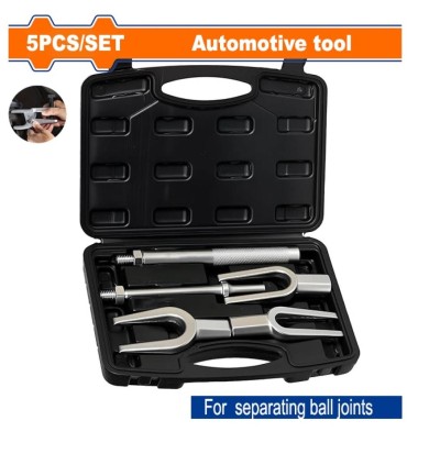 WADFOW CONJUNTO DE FERRAMENTAS SEPARADORAS DE JUNTAS ESFÉRICAS AUTOMOTIVAS DE 5 PCS   WQB5D04 Total Herramientas Oficial