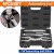 WADFOW CONJUNTO DE FERRAMENTAS SEPARADORAS DE JUNTAS ESFÉRICAS AUTOMOTIVAS DE 5 PCS   WQB5D04 Total Herramientas Oficial