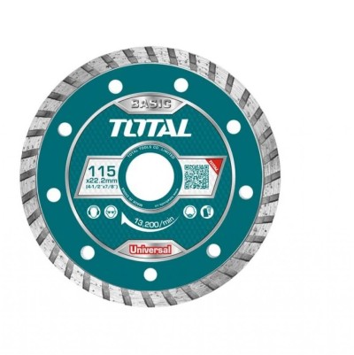 TOTAL DISCO DE CONCRETO TAC2131153 4-1/2X7/8 Total Herramientas Oficial
