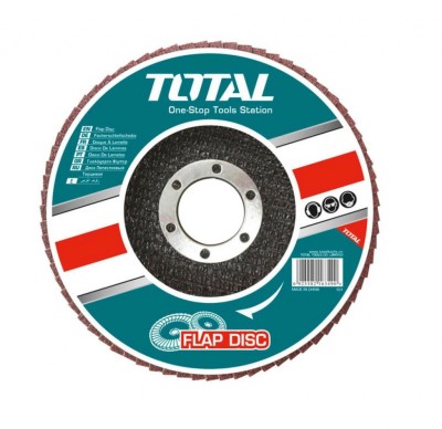 TOTAL DISCO FLAP TAC631151 4-1/2 X 7/8GRI 40 Total Herramientas Oficial