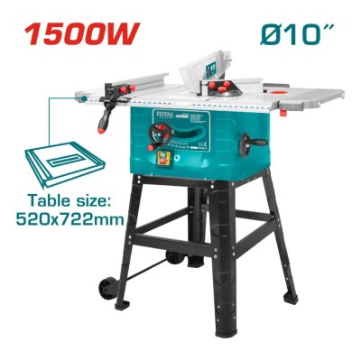 TOTAL SERRA MESA    TS5152542 1500WATT Total Herramientas Oficial