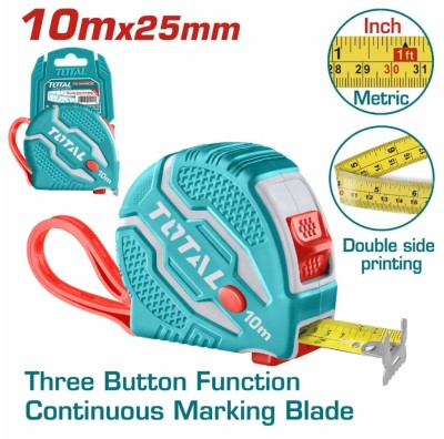 TOTAL TRENA  TMT126101 10MX25MM  Total Herramientas Oficial