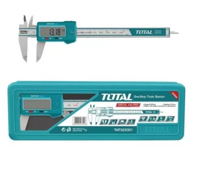 TOTAL PAQUIMETRO DIGITAL TMT322001 200MM Total Herramientas Oficial