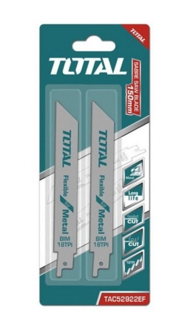 TOTAL LAMINA S.SABRE TAC52922EF METAL Total Herramientas Oficial