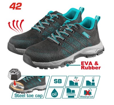 TOTAL BOTAS DE SEGURANÇA ANTIDERRAPANTES E ANTI-CLIPE  TSP206SB.42 Total Herramientas Oficial