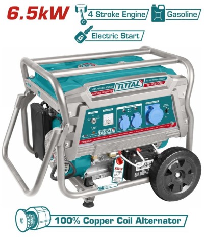 TOTAL GENERADOR A GASOLINA   TP165006 6.5KVA Total Herramientas Oficial