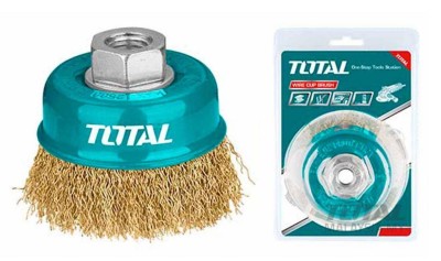 TOTAL ESCOVA ARAME  TAC31031 75MM M14 Total Herramientas Oficial