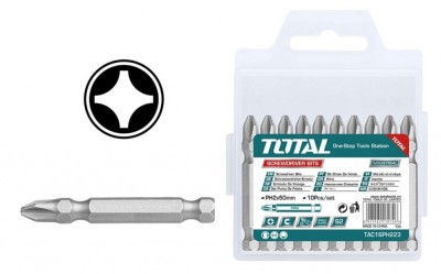 TOTAL BITS PHILIPS TAC16PH223 PH2X50MM Total Herramientas Oficial