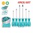 TOTAL KIT CHAVE FENDA  THT250606 6PCS Total Herramientas Oficial