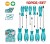 TOTAL KIT CHAVE FENDAS 10PCS THT250610  Total Herramientas Oficial