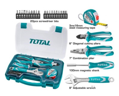 TOTAL KIT FERAMENTA  THKTHP90256 25IN1 Total Herramientas Oficial