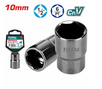TOTAL SOCKET HEXAGONAL THTST12101 1/2 10MM Total Herramientas Oficial