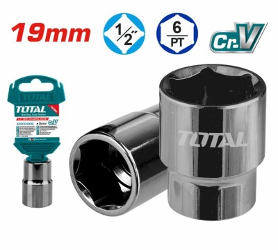 TOTAL SOQUET HEXAGONAL THTST12191 1/2 19MM Total Herramientas Oficial