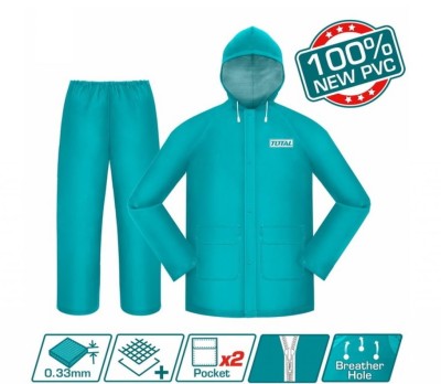 TOTAL CAPA DE CHUVA  THTRS031.M Total Herramientas Oficial