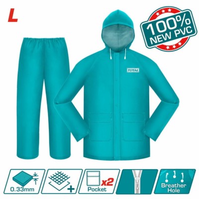 TOTAL CAPA DE CHUVA  THTRS031.L Total Herramientas Oficial