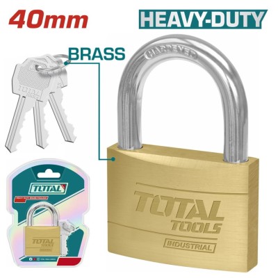 TOTAL CADIADO 40MM  TLK32402 142G Total Herramientas Oficial