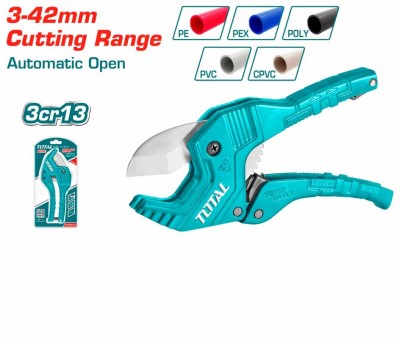 TOTAL CORTADOR DE TUBOS  THT534216 193MM (PVC) Total Herramientas Oficial