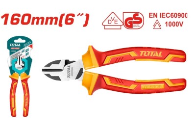 TOTAL ALICATE CORTE DIAGONAL 6 1000V THTIP2261 Total Herramientas Oficial