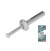 TOTAL PARAFUSO WJHD6005092 6X50MM  10+10PCS Total Herramientas Oficial