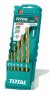 TOTAL BROCA KIT  TACSD0065 6PC METAL Total Herramientas Oficial
