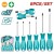 TOTAL KIT CHAVE FENDA  THT250608 8PCS Total Herramientas Oficial