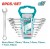 TOTAL KIT CHAVE COMBINADA  THT102286 8PCS Total Herramientas Oficial
