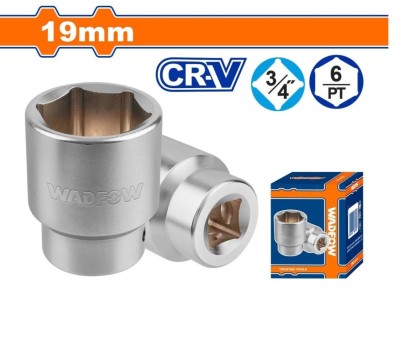WADFOW SOQUETE HEXAGONAL  3/4 19MM WSC4519  Total Herramientas Oficial