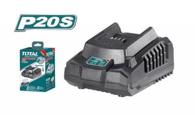 TOTAL CAREGADOR TFCLI2001 20V 220V Total Herramientas Oficial