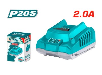 TOTAL CAREGADOR TFCLI2001 20V 220V Total Herramientas Oficial