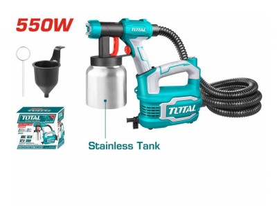 TOTAL PISTOLA DE PINTURA  TT5006-2 500W 800ML 2.0M Total Herramientas Oficial