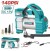 TOTAL COMPRESOR DE AR TTAC1406 12V  140PSI Total Herramientas Oficial