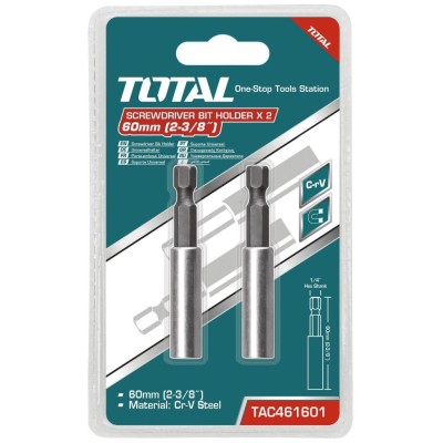 TOTAL SUPORTE PARA BITS TAC461601 60MM Total Herramientas Oficial