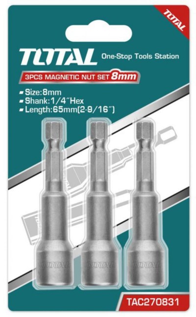 TOTAL SUPORTE PARA BITS TAC271031 10MM MAGNTC Total Herramientas Oficial