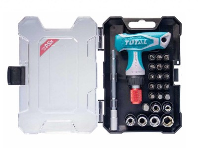 TOTAL KIT CHAVE TACSD30186 24PCS Total Herramientas Oficial