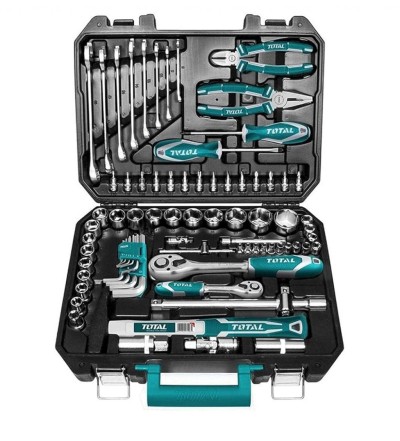 TOTAL KIT DE FERRAMENTA DE 77PCS  THKTHP20776  Total Herramientas Oficial